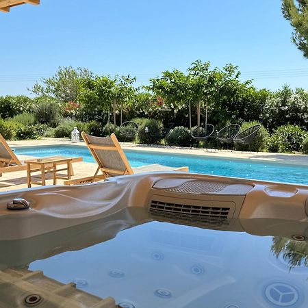 White Pearl Villa Naxos With Private Swimming Pool Naxos City Экстерьер фото